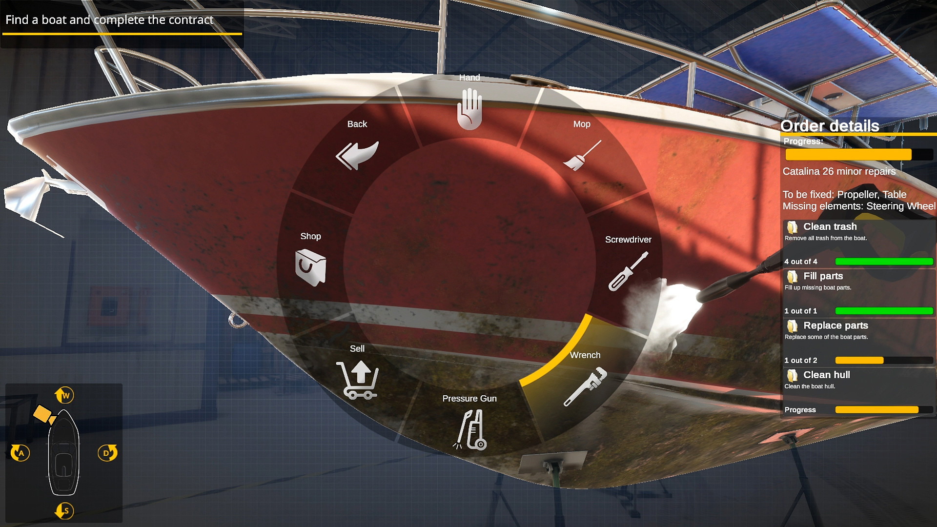Yacht Mechanic Simulator - screenshot 4