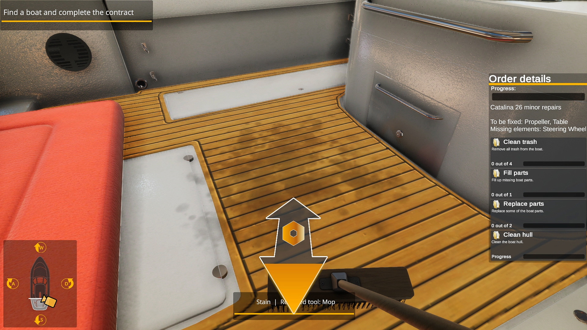 Yacht Mechanic Simulator - screenshot 1