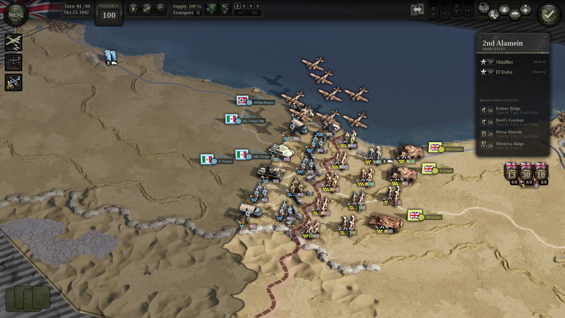 Unity of Command II: Desert Rats - screenshot 10