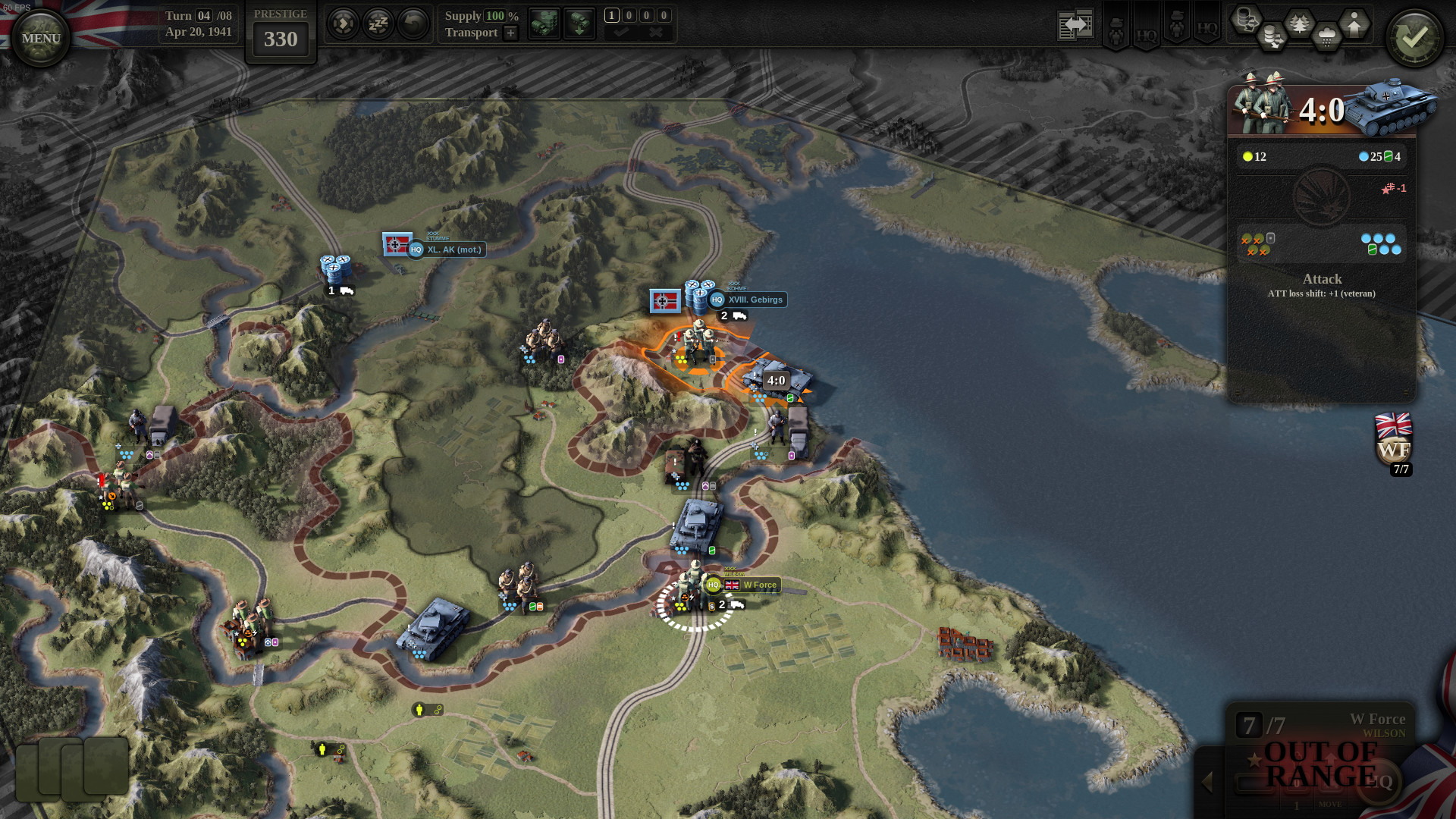 Unity of Command II: Desert Rats - screenshot 5
