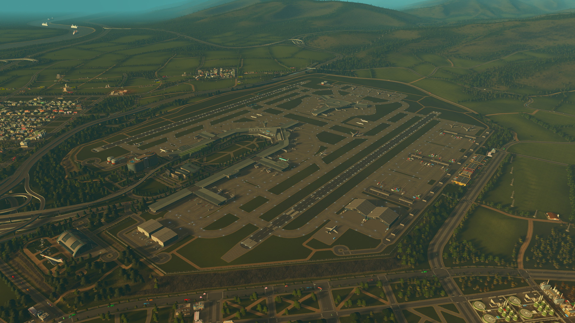 Cities: Skylines - Airports - screenshot 7