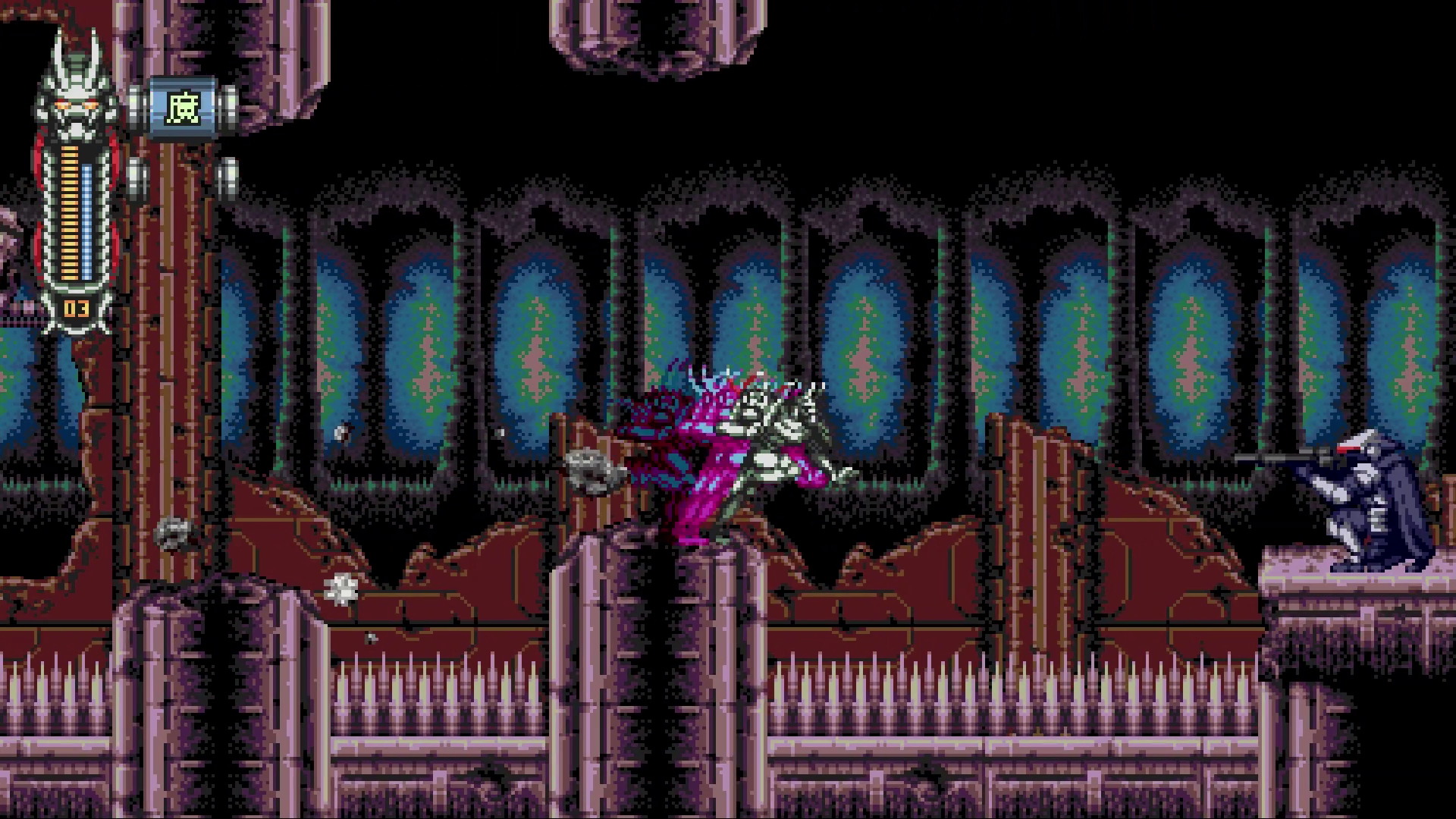 Vengeful Guardian: Moonrider - screenshot 1