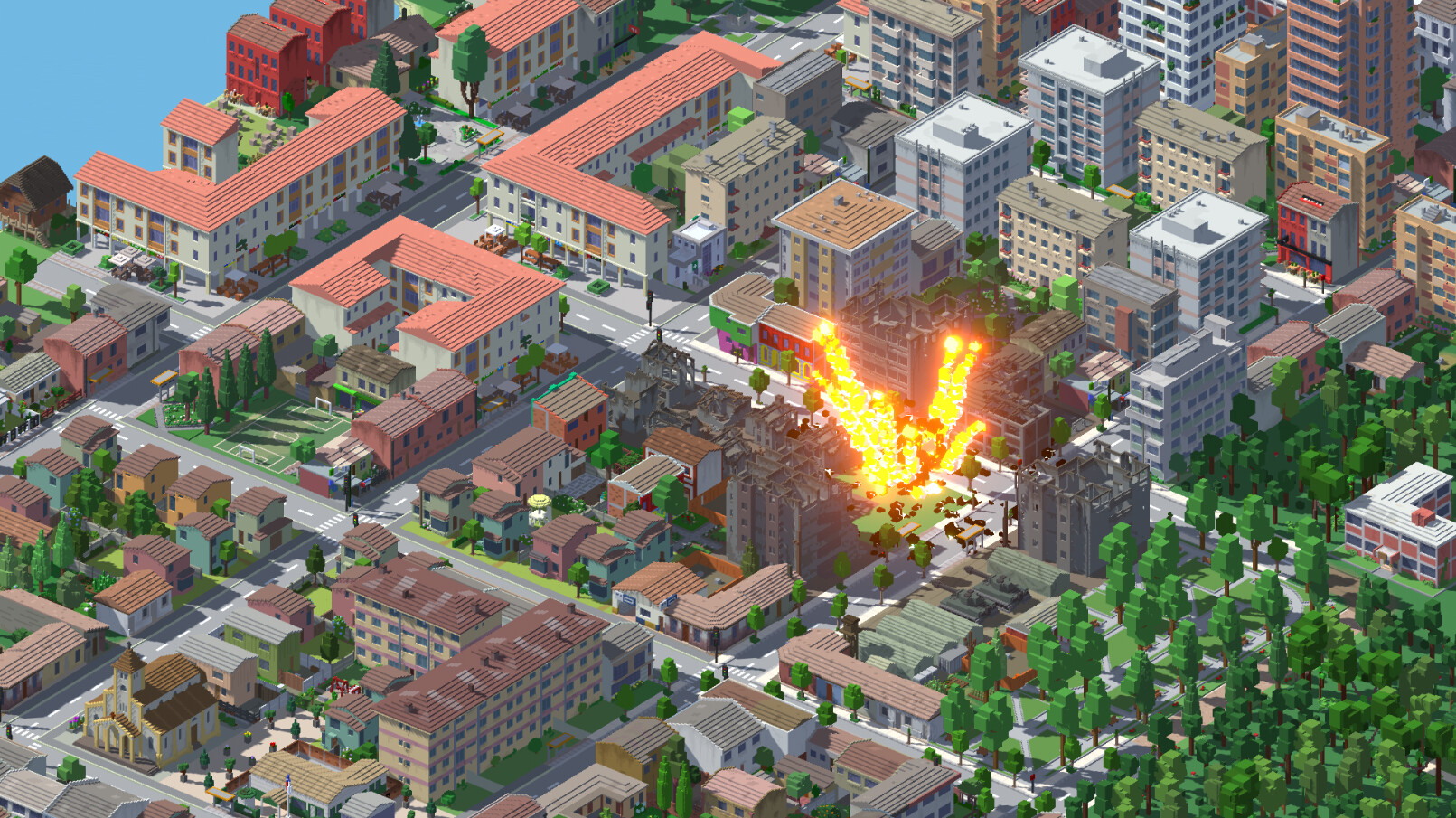 Urbek City Builder: Defend the City - screenshot 3