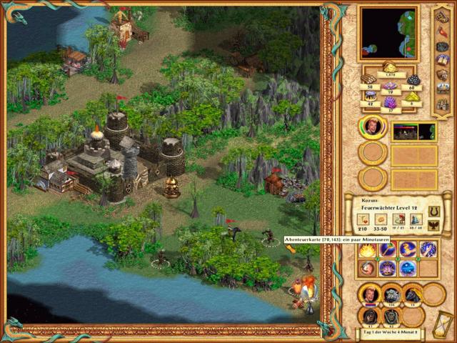 Heroes of Might & Magic 4: The Gathering Storm - screenshot 1