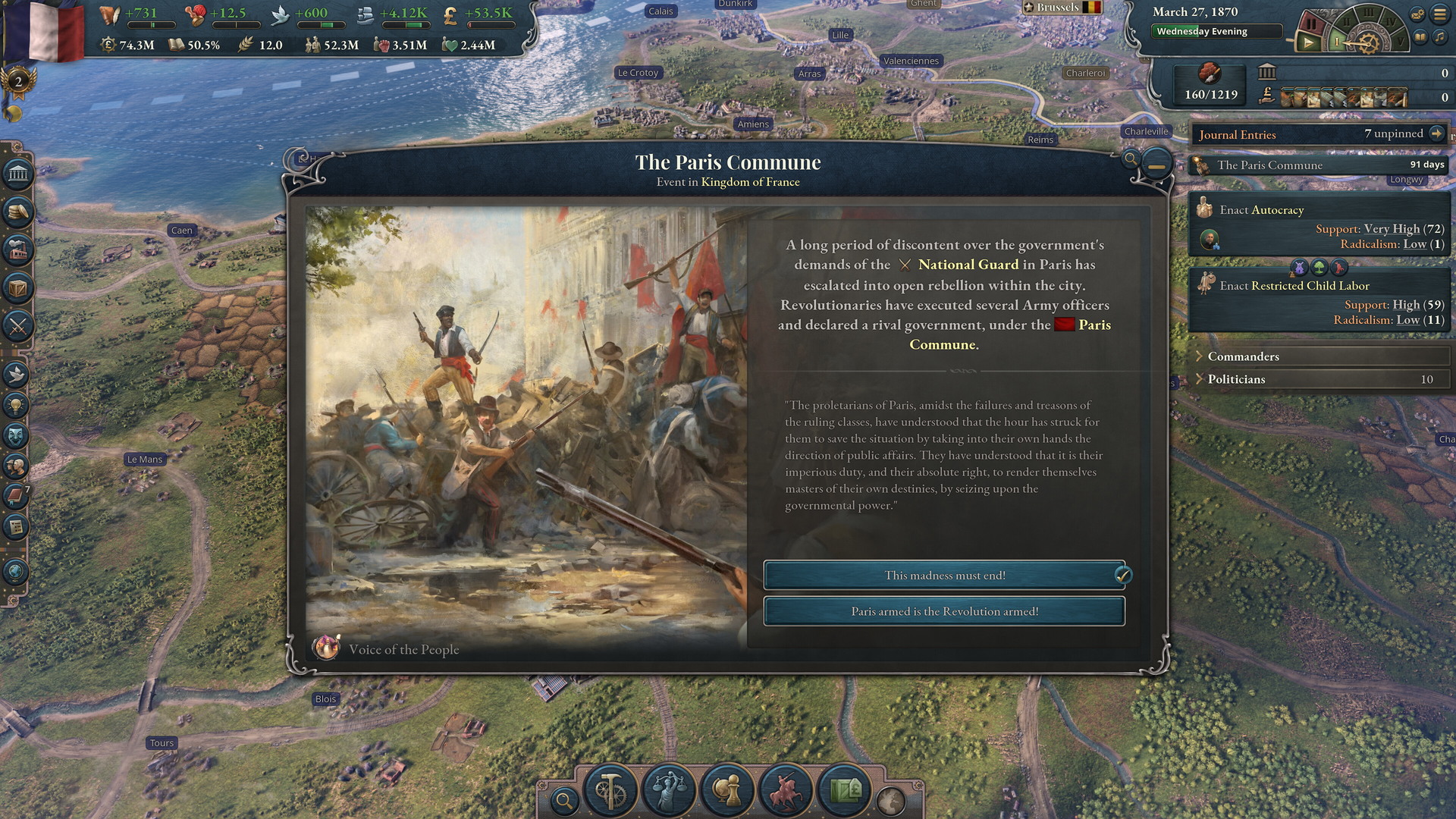 Victoria 3: Voice of the People - screenshot 4