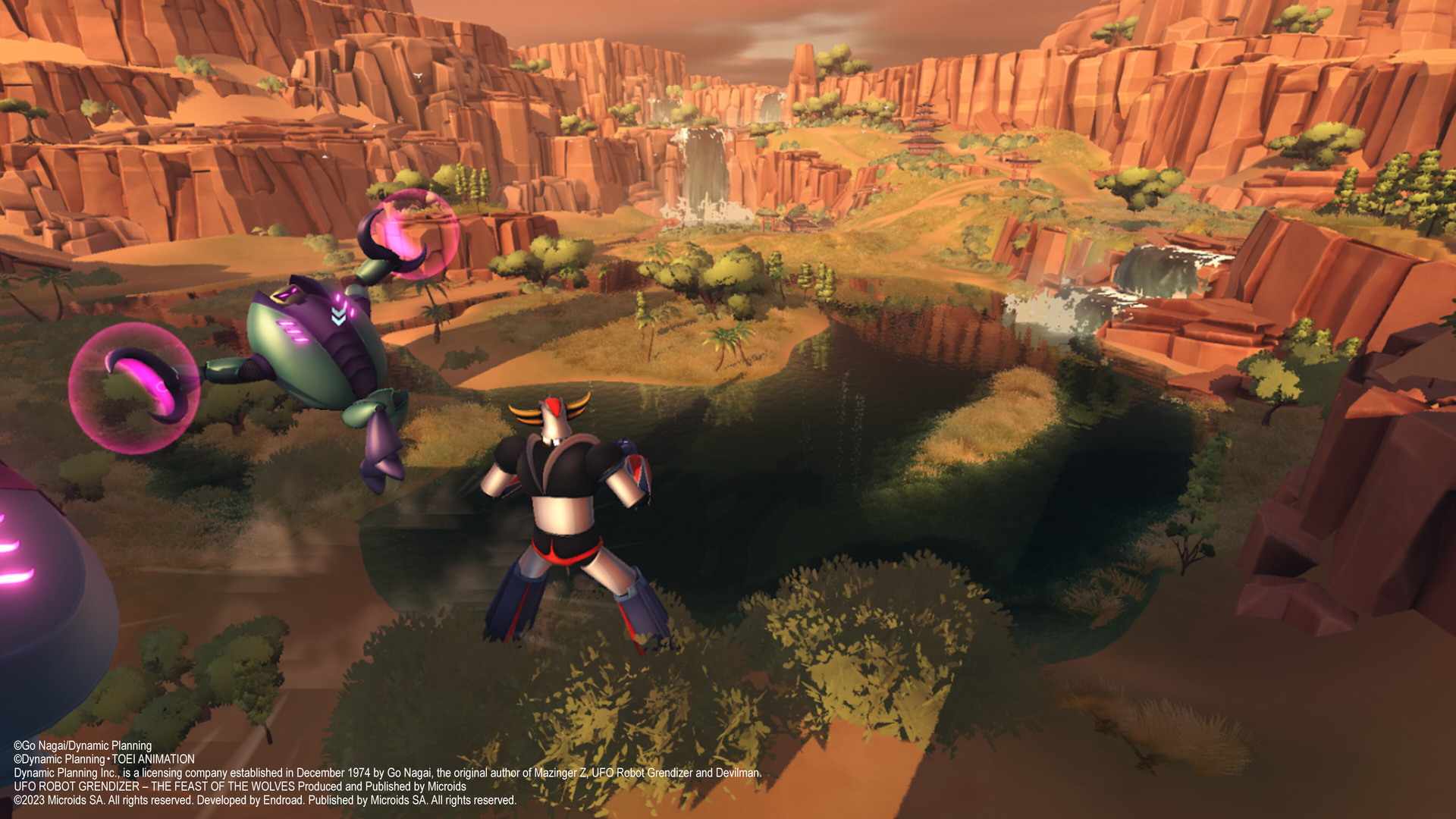 UFO Robot Grendizer: The Feast of the Wolves - screenshot 8