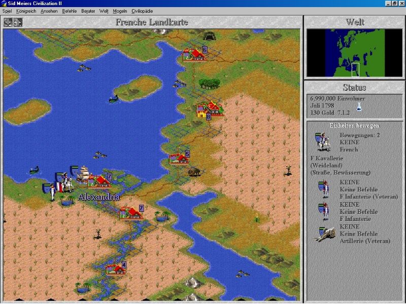 Civilization 2: Conflicts in Civilization Scenarios - screenshot 4