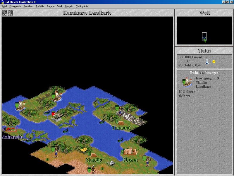 Civilization 2: Conflicts in Civilization Scenarios - screenshot 3