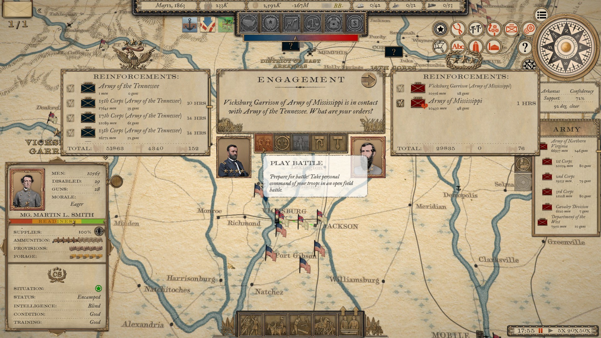 Grand Tactician: The Civil War (1861-1865) - screenshot 16