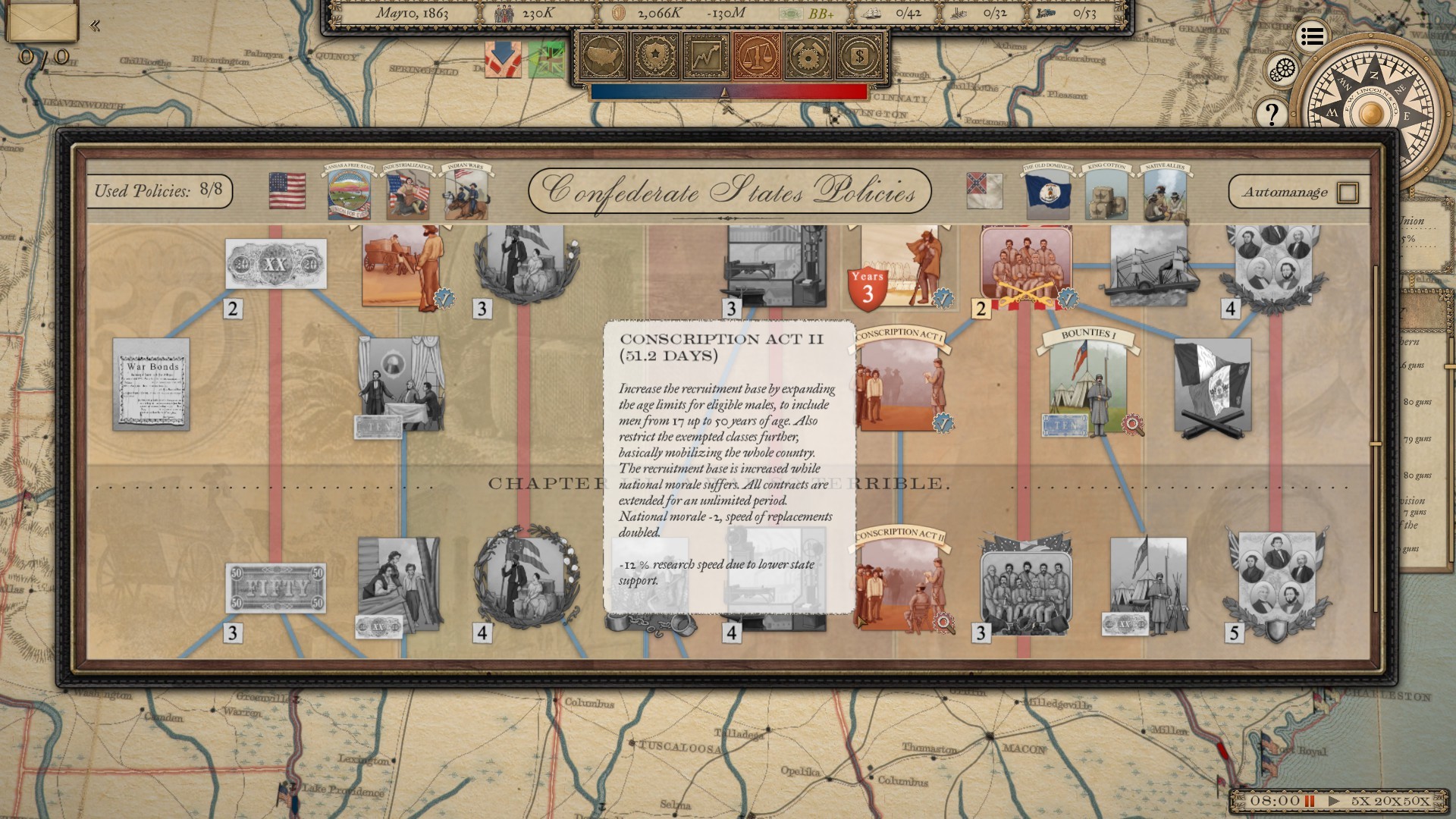 Grand Tactician: The Civil War (1861-1865) - screenshot 4