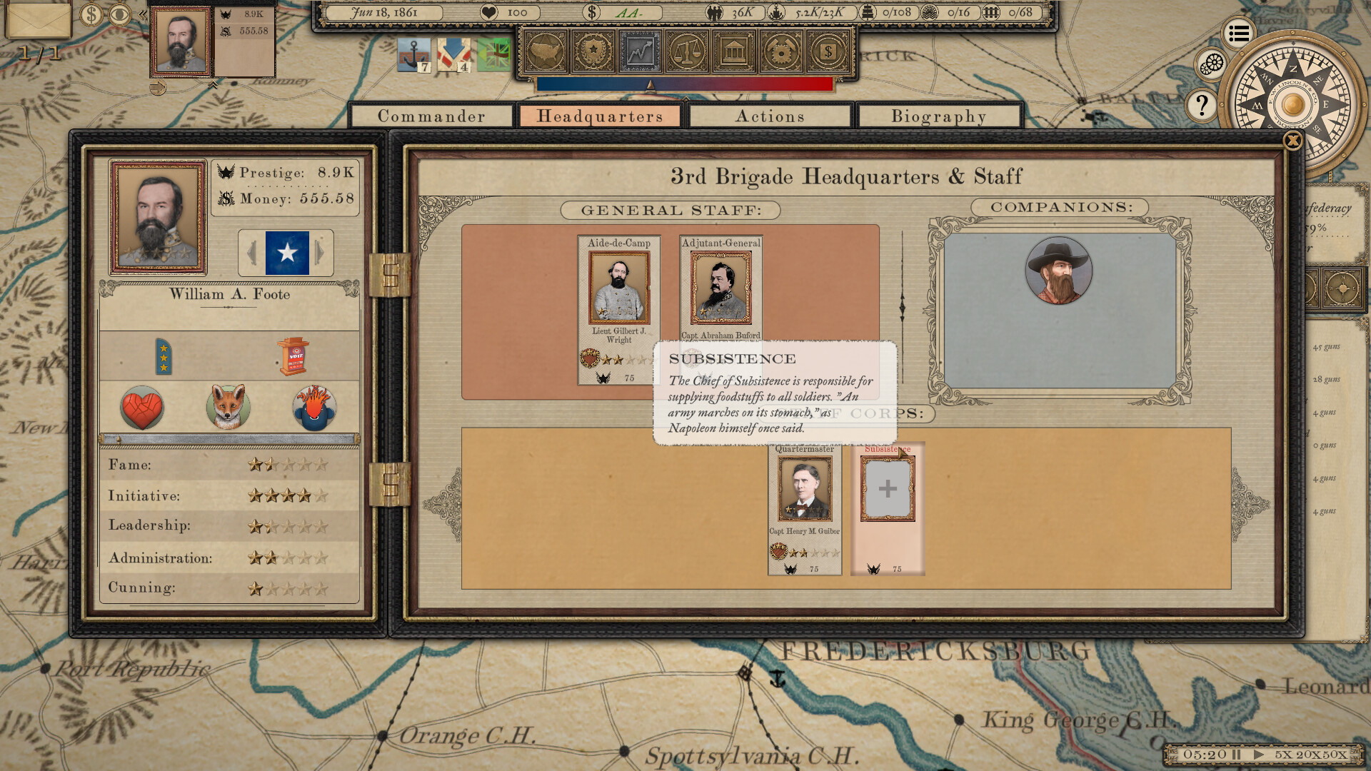 Grand Tactician: The Civil War - Whiskey & Lemons - screenshot 10