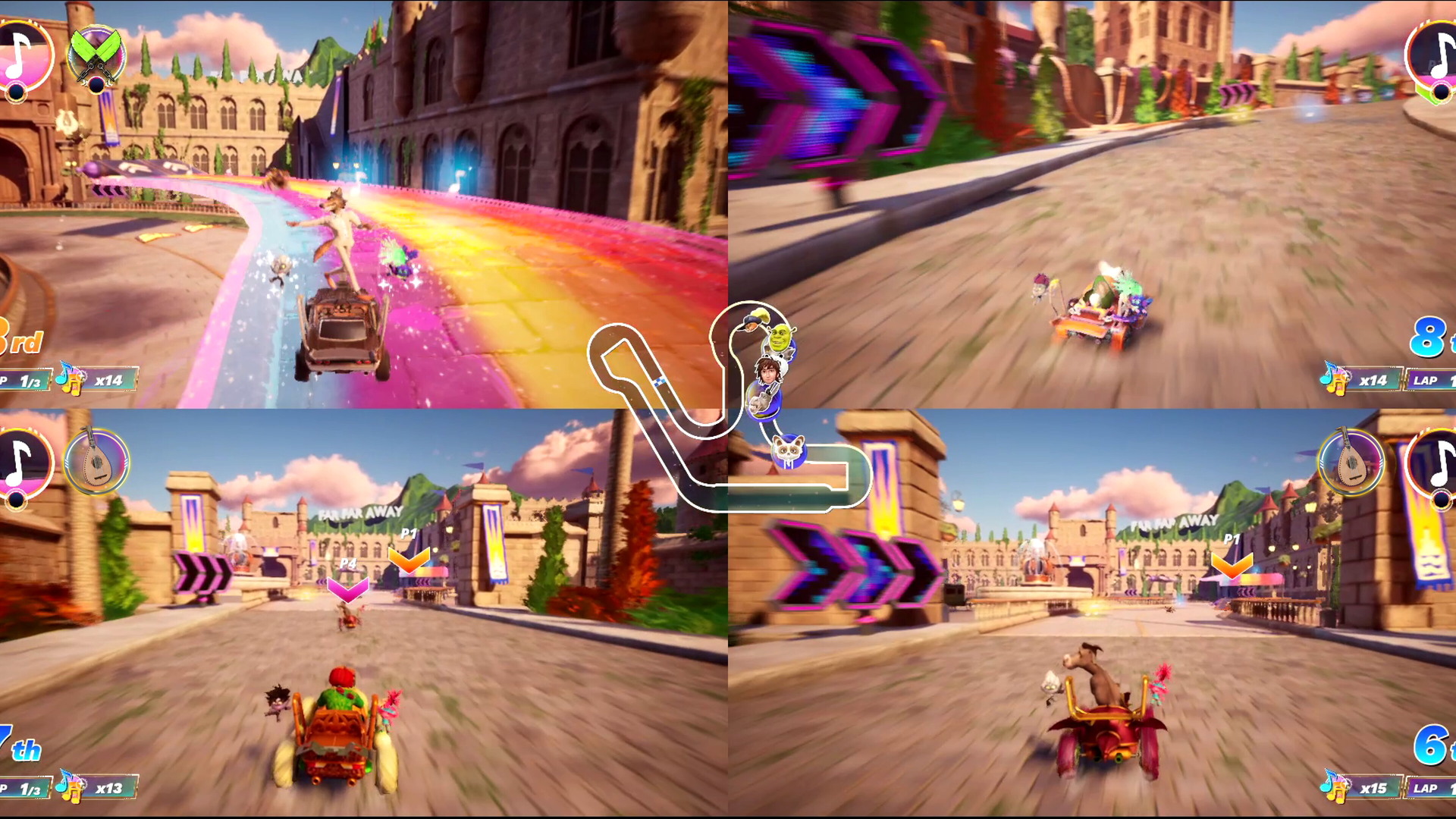 DreamWorks All-Star Kart Racing - screenshot 7
