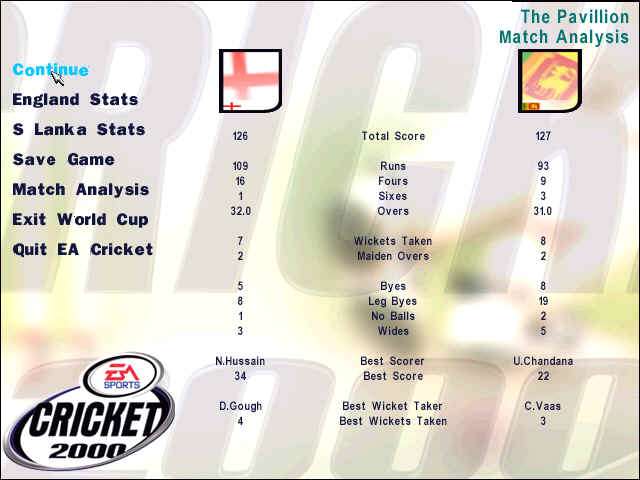 Cricket 2000 - screenshot 18