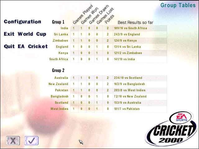 Cricket 2000 - screenshot 17
