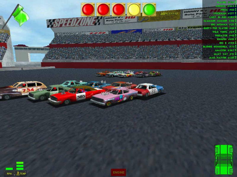 Demolition Derby & Figure 8 Race - screenshot 1