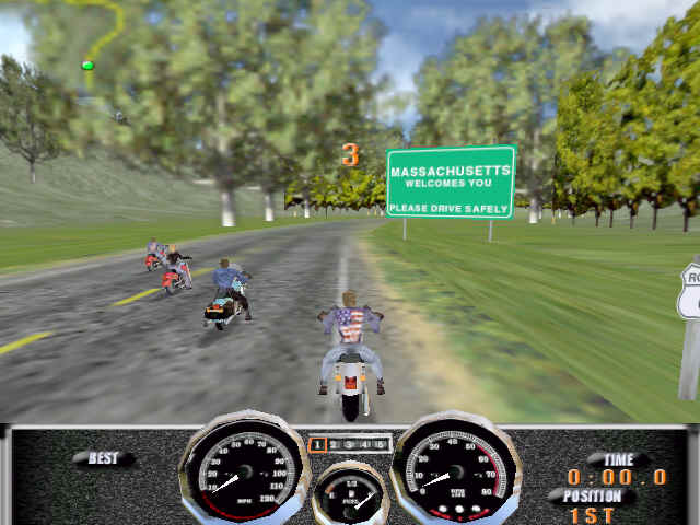 Harley-Davidson: Race Across America - screenshot 4
