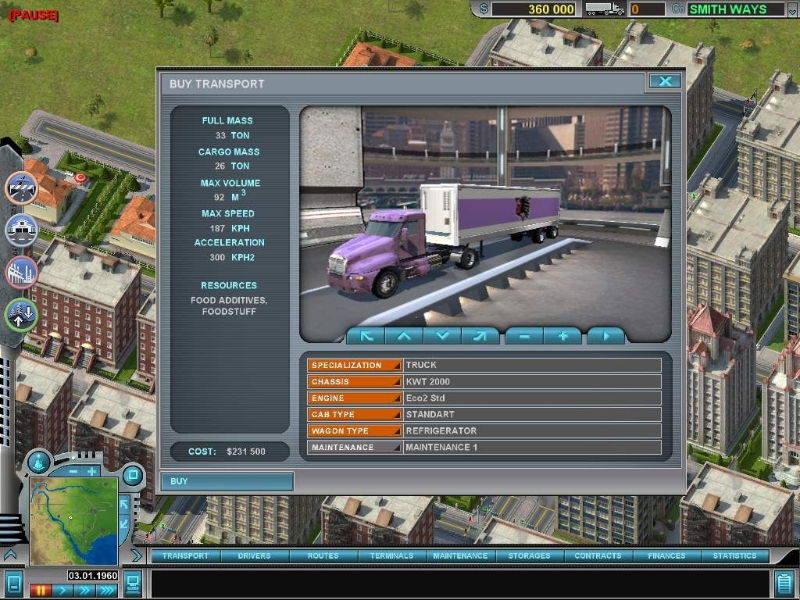 Hard Truck: Tycoon - screenshot 7