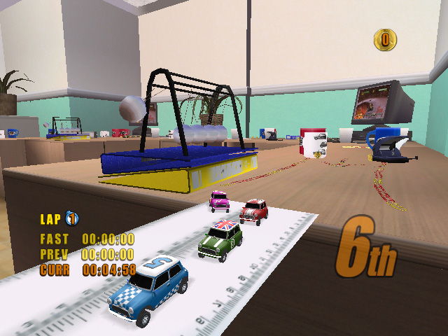 Mini Desktop Racing - screenshot 1