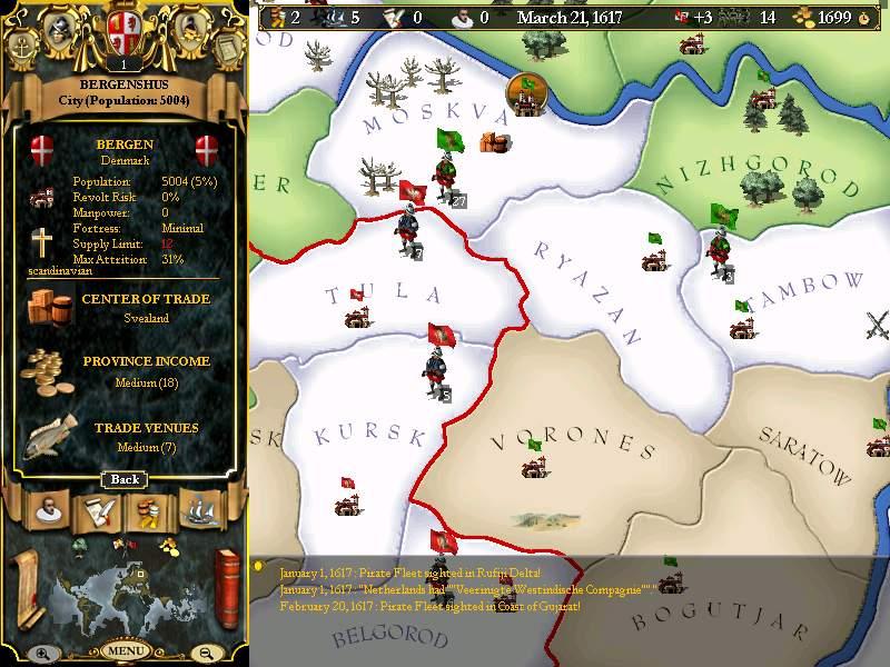 Europa Universalis 2 - screenshot 23