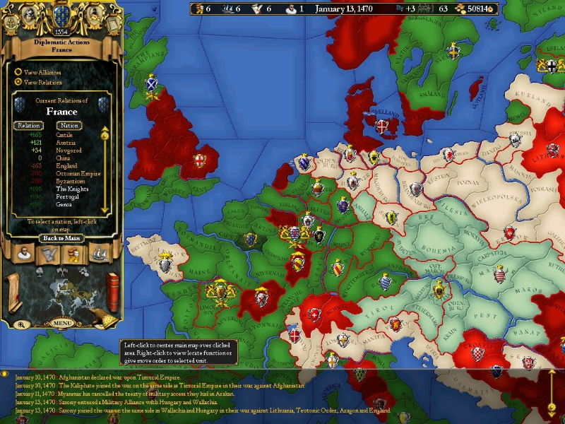 Europa Universalis 2 - screenshot 2