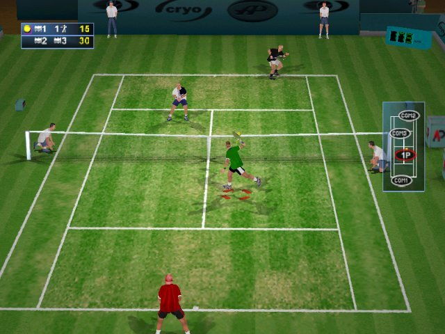 Agassi Tennis Generation 2002 - screenshot 1