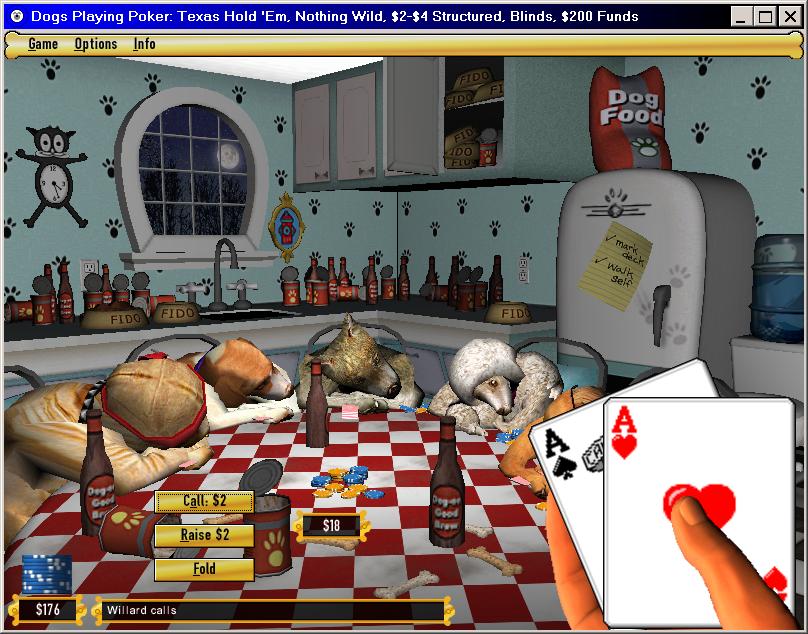 Dogs Playing Poker - screenshot 1