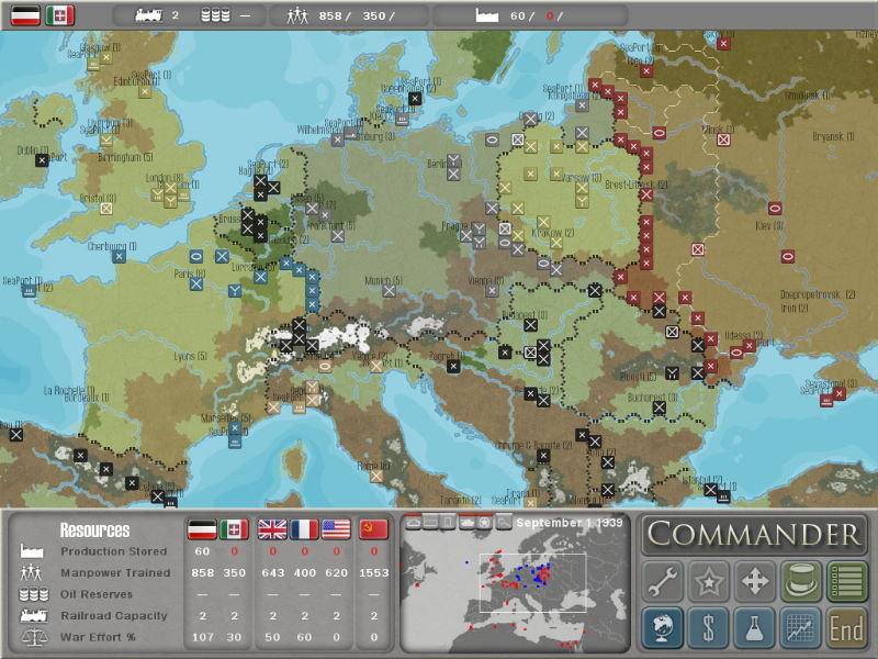 Commander: Europe at War - screenshot 7