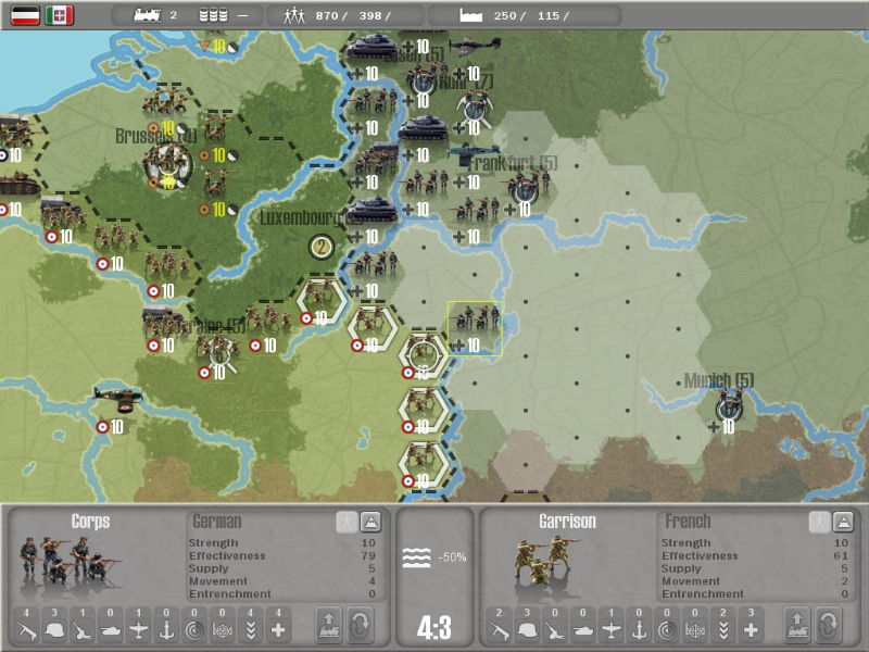 Commander: Europe at War - screenshot 2