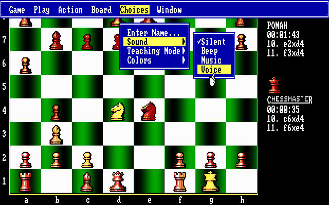 The Fidelity Chessmaster 2100 - screenshot 8
