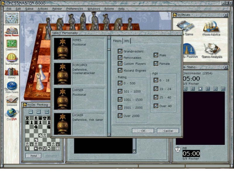 Chessmaster 8000 - screenshot 3