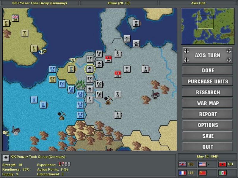 Strategic Command: European Theater - screenshot 2