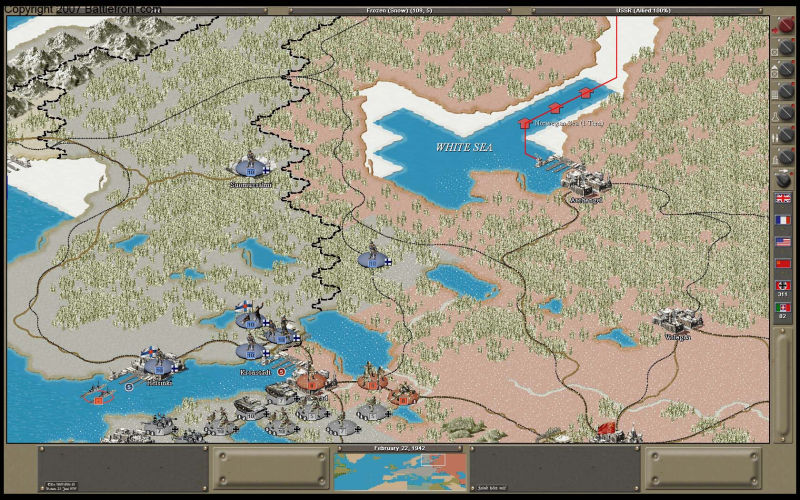 Strategic Command 2: Weapons and Warfare - screenshot 1