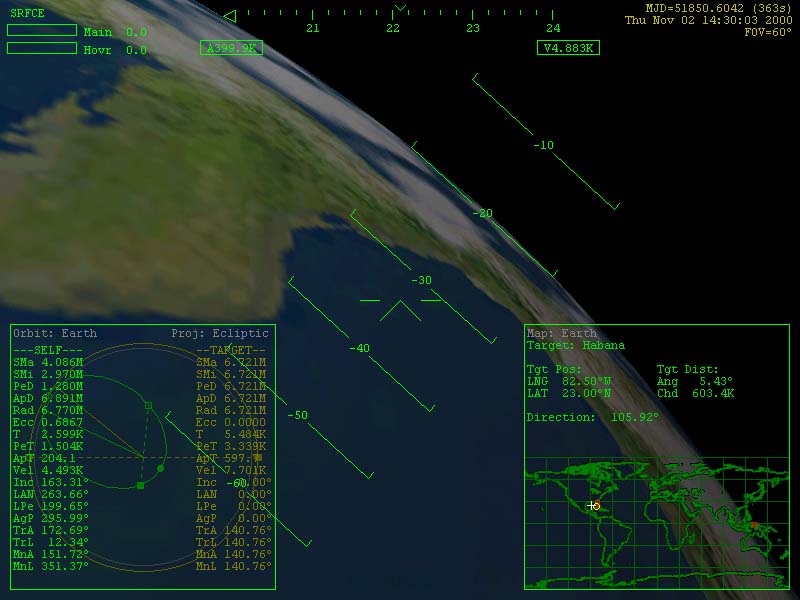Orbiter: Space Flight Simulator - screenshot 12
