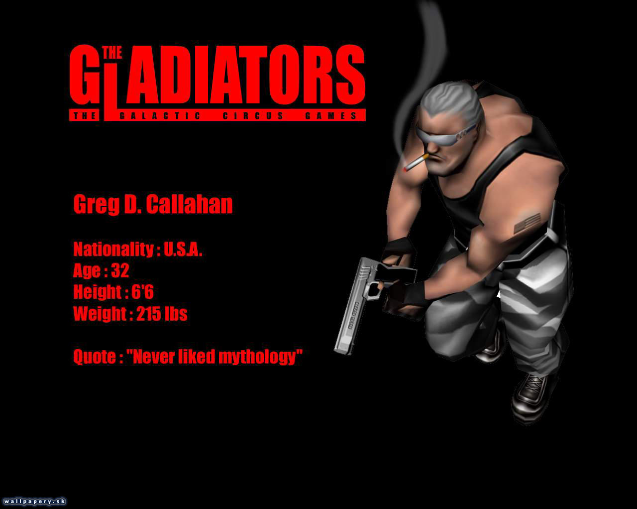The Gladiators: The Galactic Circus Games - wallpaper 1