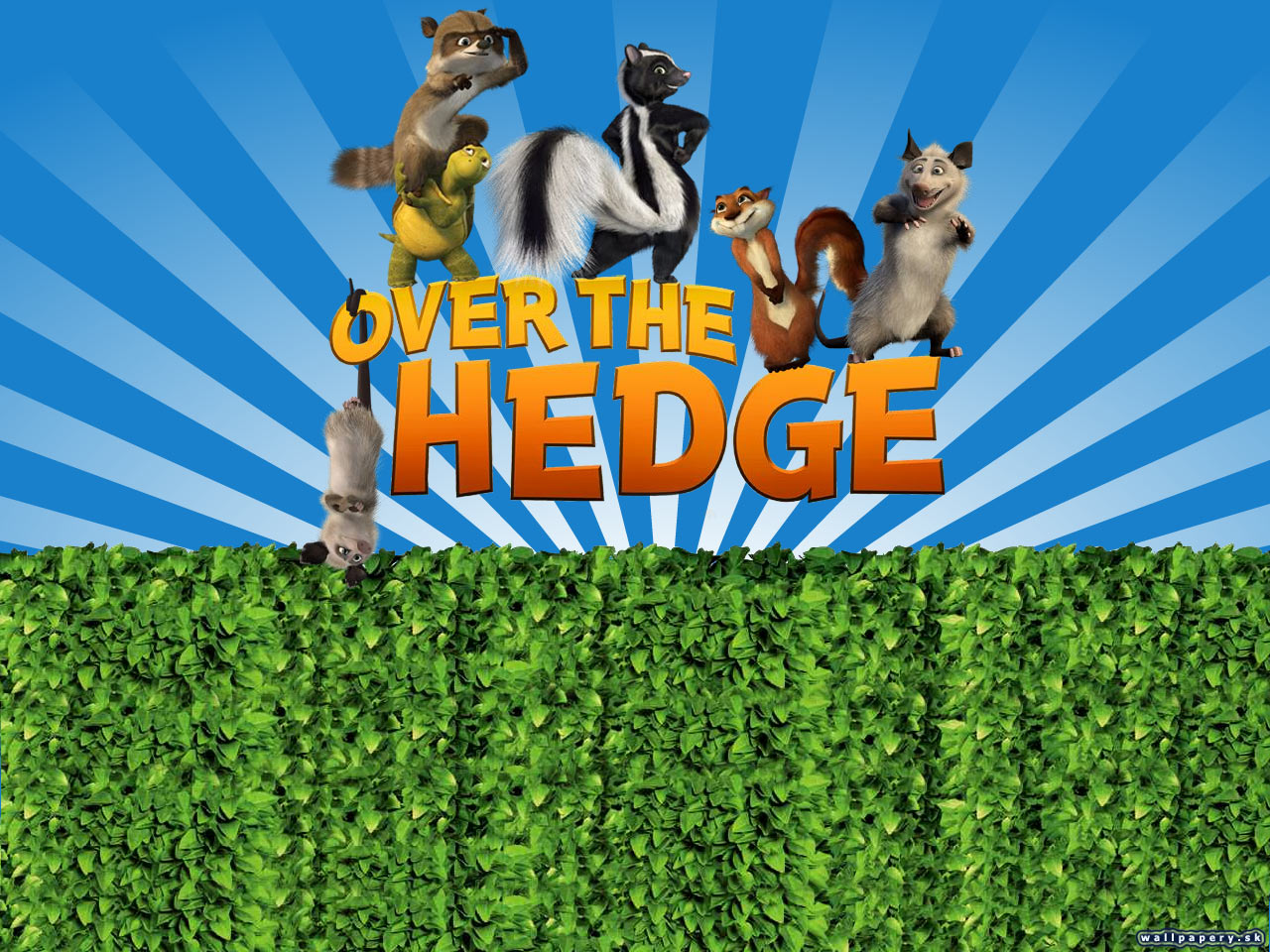 Over The Hedge - wallpaper 5