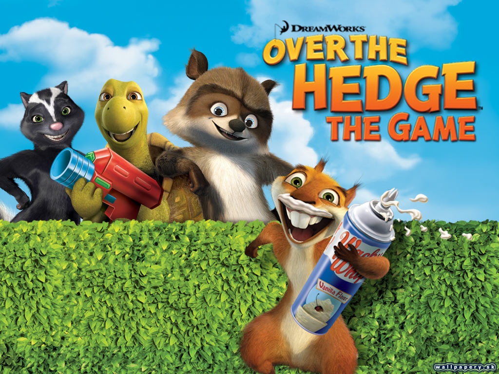 Over The Hedge - wallpaper 6