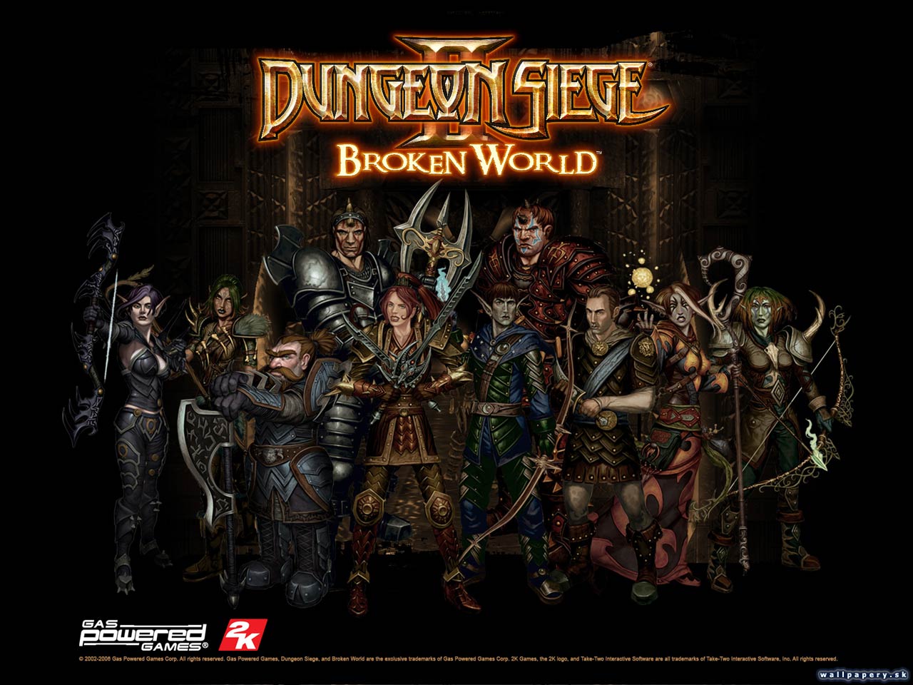 Dungeon Siege II: Broken World - wallpaper 2