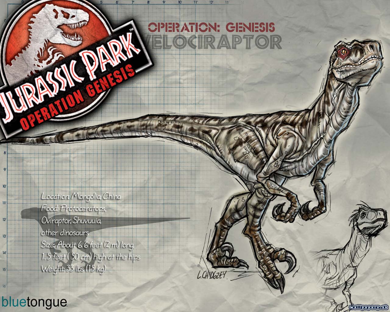 Jurassic Park: Operation Genesis - wallpaper 1
