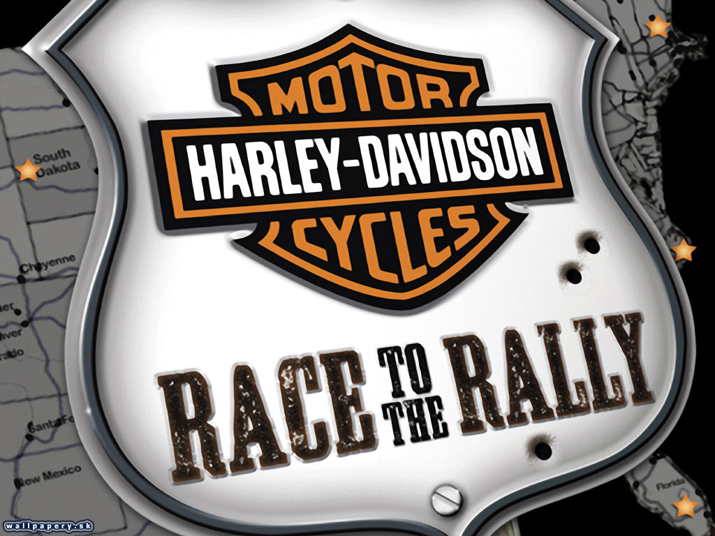 Harley-Davidson Motorcycles: Race to the Rally - wallpaper 1