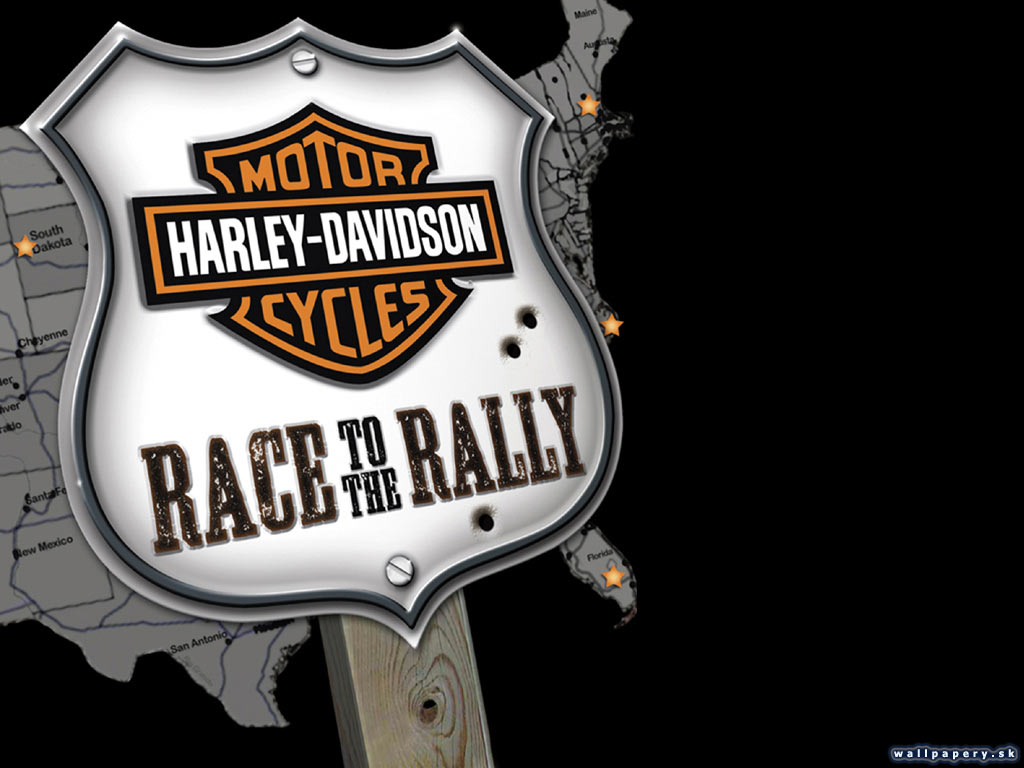 Harley-Davidson Motorcycles: Race to the Rally - wallpaper 2