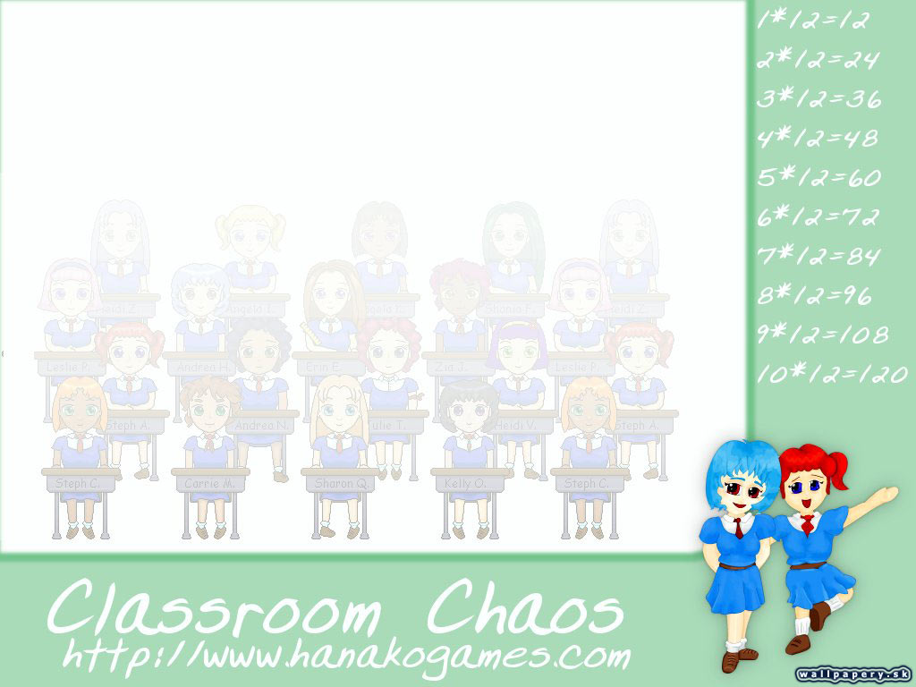 Classroom Chaos - wallpaper 1