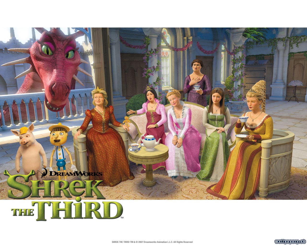 Shrek the Third - wallpaper 3
