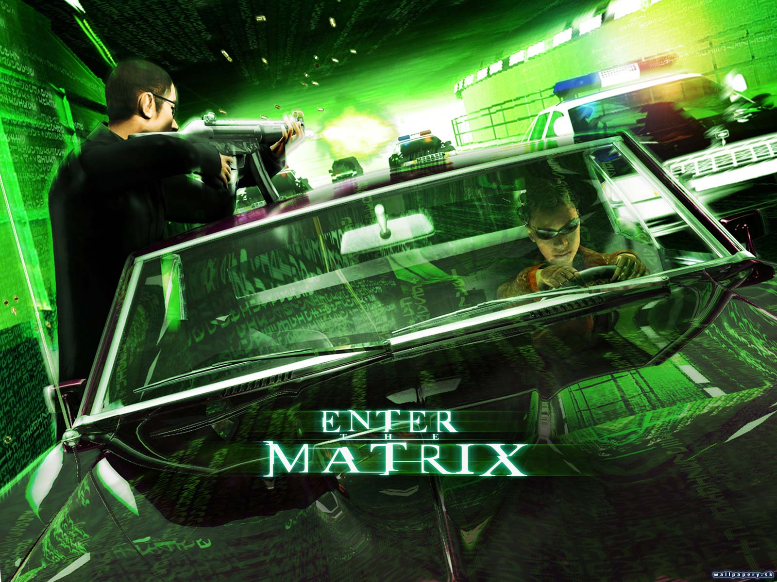 Enter The Matrix - wallpaper 4