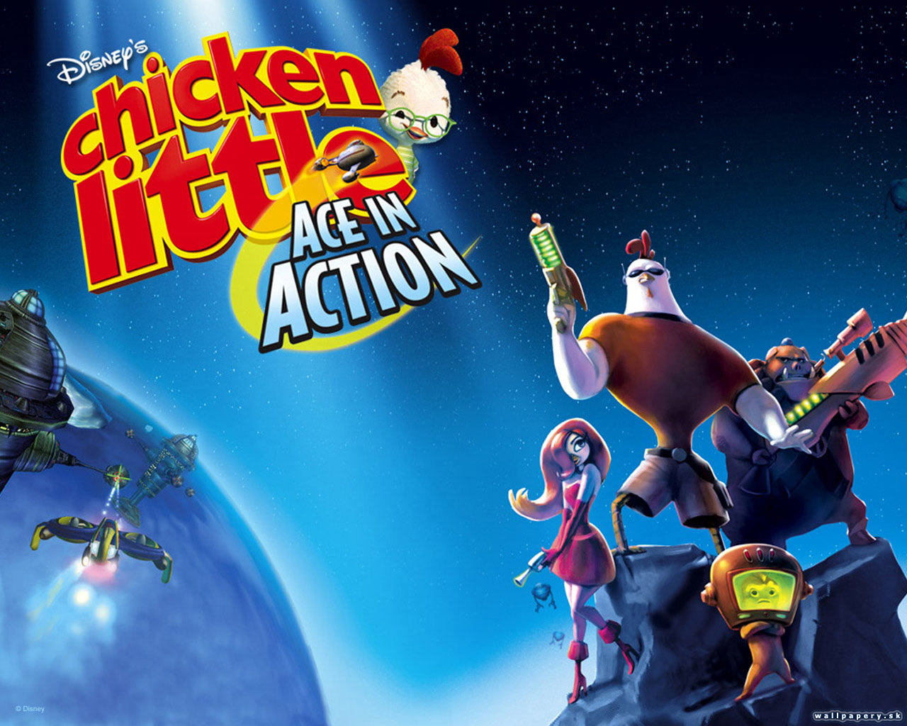 Chicken Little: Ace in Action - wallpaper 1