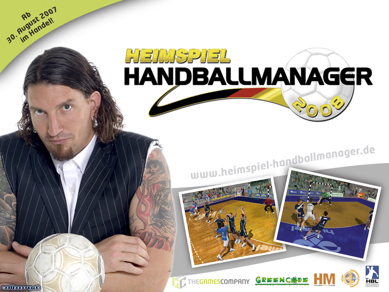 Handball Manager 2008 - wallpaper 2