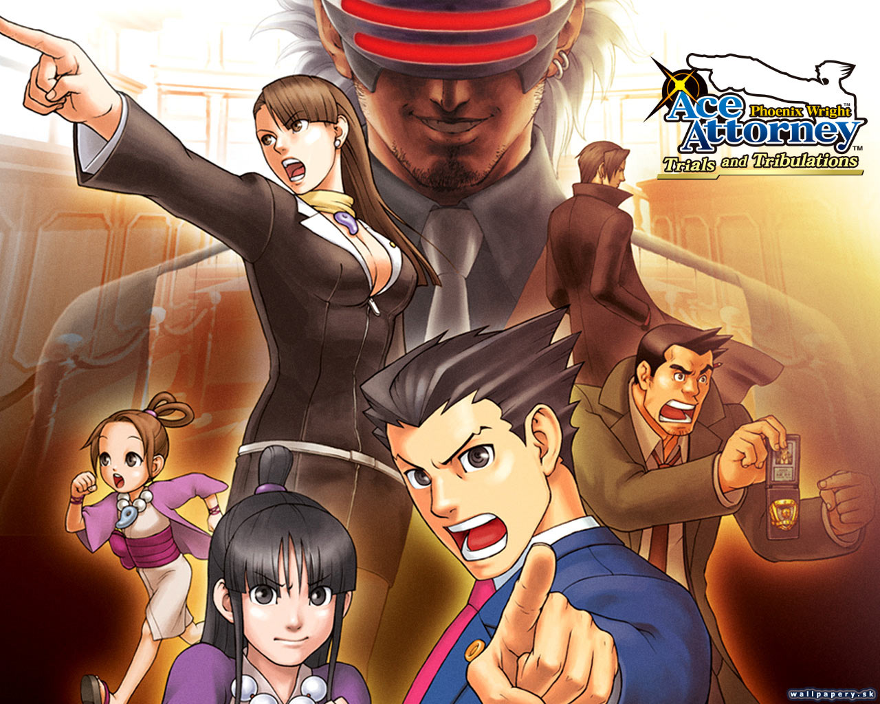 Phoenix Wright: Ace Attorney - Trials and Tribulations - wallpaper 1