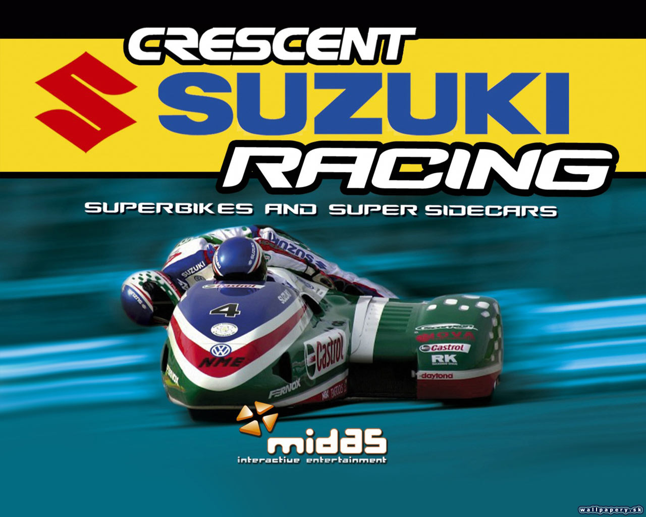 Crescent Suzuki Racing: Superbikes and Supersides - wallpaper 2