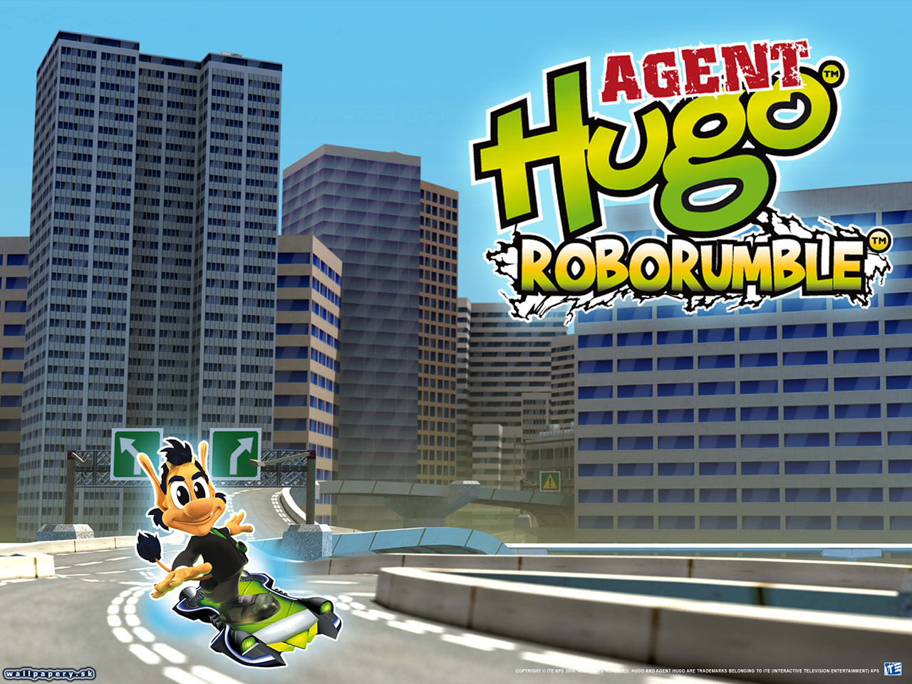 Agent Hugo: Roborumble - wallpaper 2