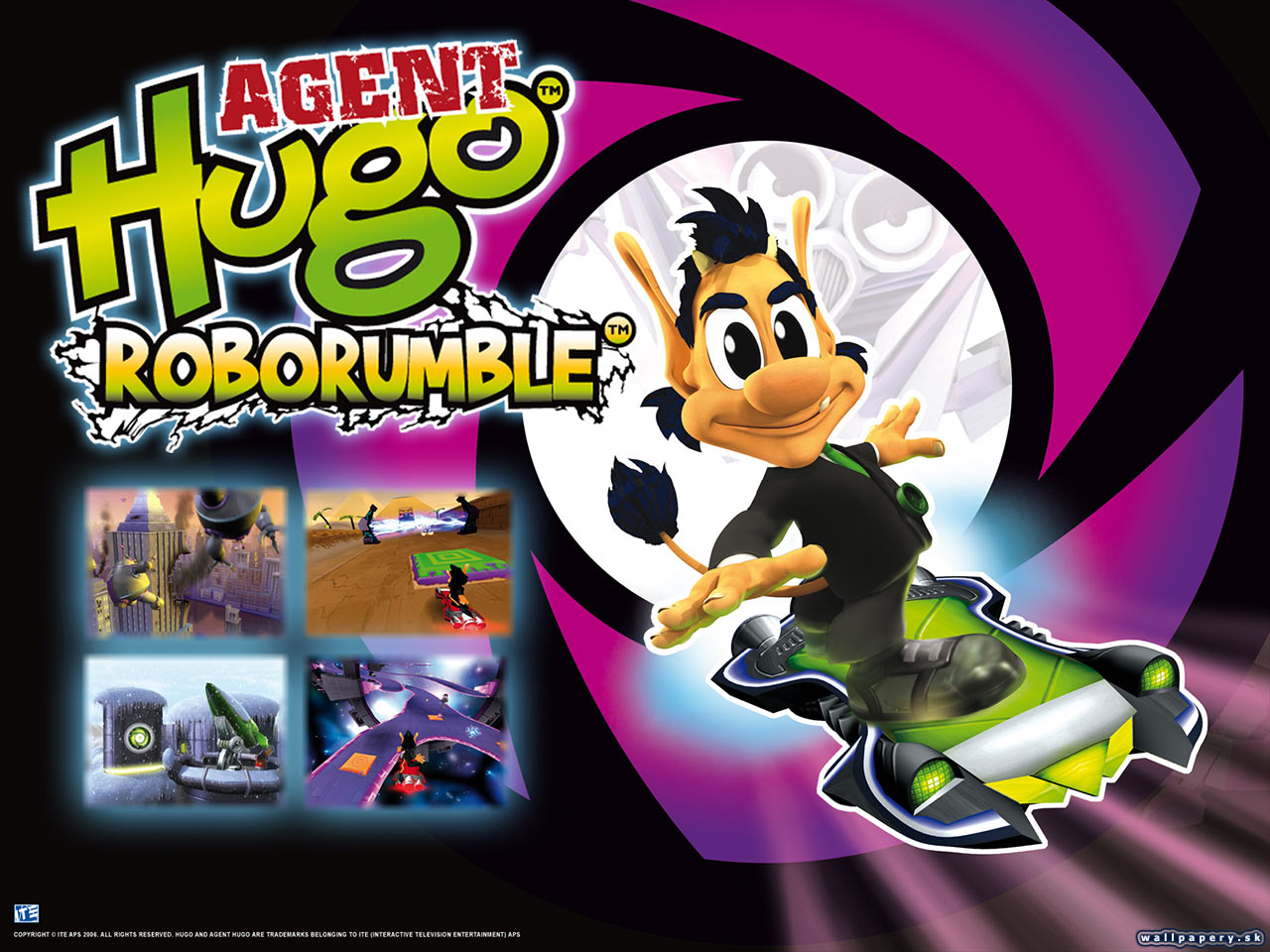 Agent Hugo: Roborumble - wallpaper 4