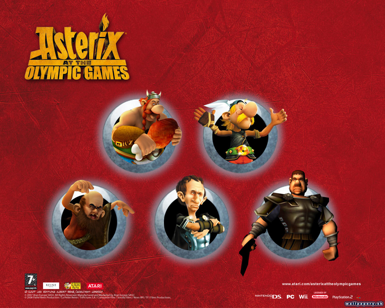 Asterix at the Olympic Games - wallpaper 5